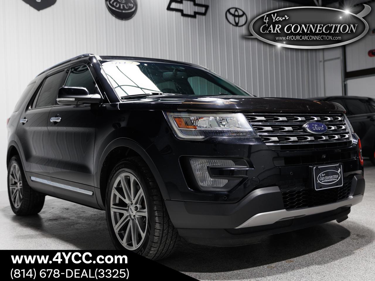 2017 Ford Explorer Limited 4WD 7-Passenger NAV Cranberry PA