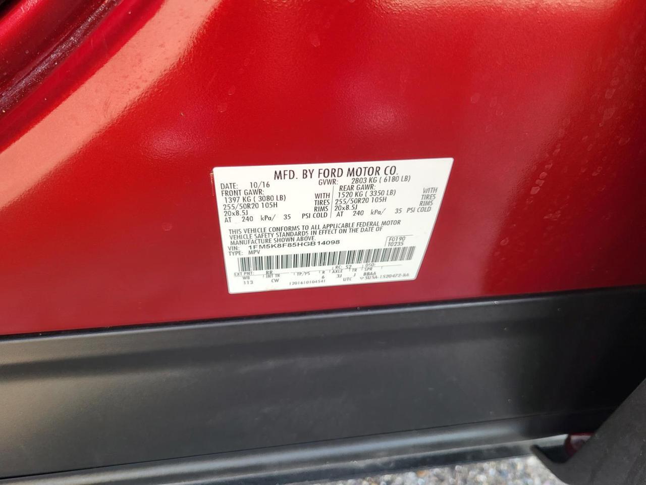 2017 Ford Explorer Limited 4WD Beeville TX