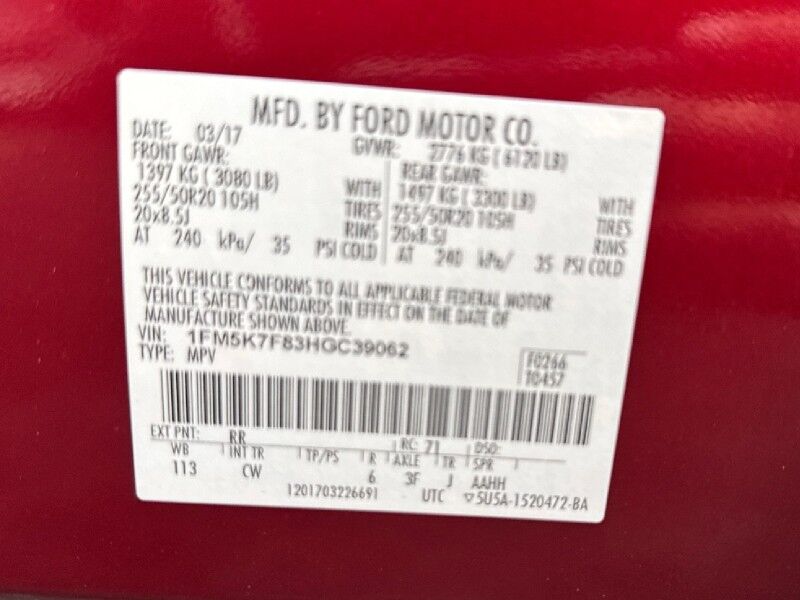 2017 Ford Explorer Limited Arlington VA