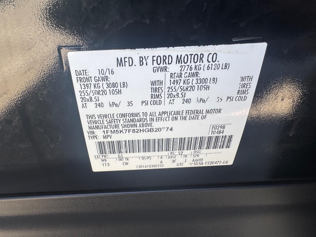 2017 Ford Explorer Limited Austin TX