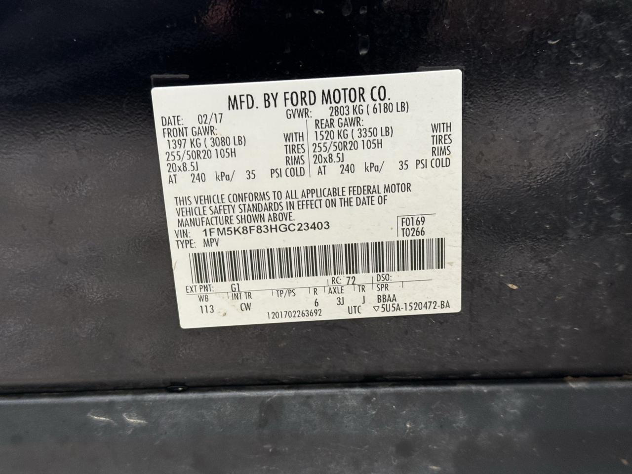 2017 Ford Explorer Limited Crestwood KY