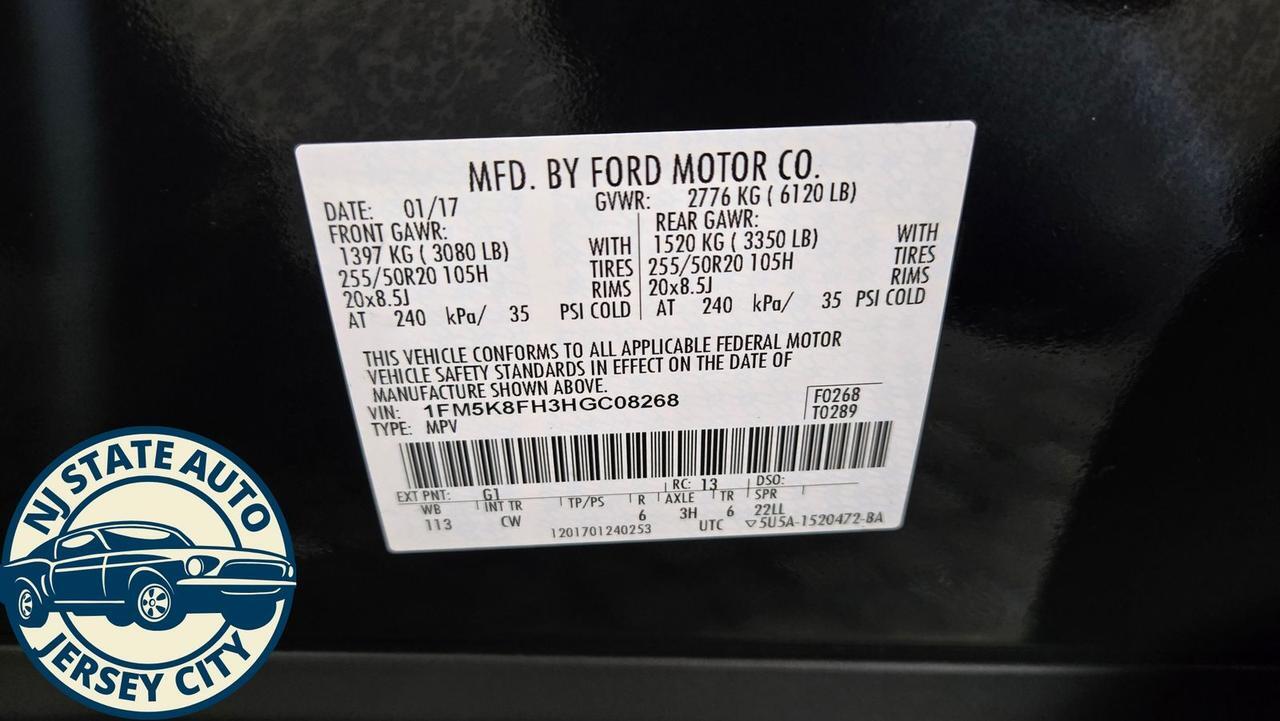 2017 Ford Explorer Limited Jersey City NJ
