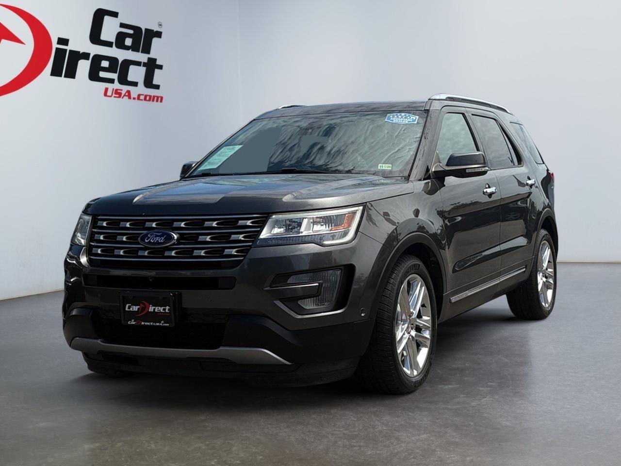 2017 Ford Explorer Limited, POWER LIFTGATE, ROOF RACKS, PANORAMIC MOONROOF, NAVIGATION, HEATED FRONT & REAR SEATS, POWER 3RD ROW SEATING, BLUETOOTH, CLEAN CARFAX, LOW MILEAGE, EXPLORE THE ROAD IN THIS FORD! Virginia Beach VA