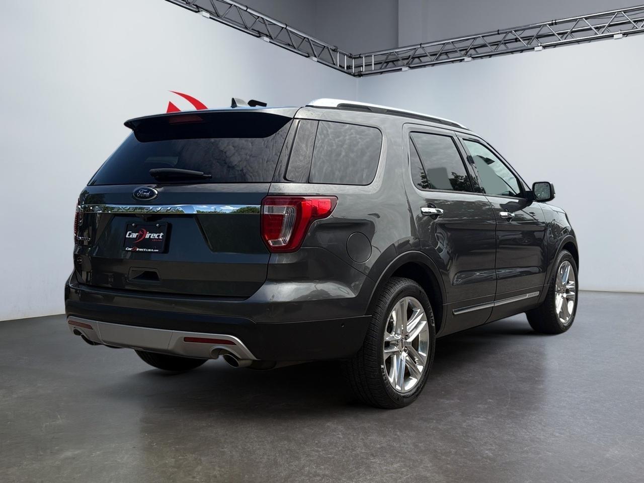 2017 Ford Explorer Limited, POWER LIFTGATE, ROOF RACKS, PANORAMIC MOONROOF, NAVIGATION, HEATED FRONT & REAR SEATS, POWER 3RD ROW SEATING, BLUETOOTH, CLEAN CARFAX, LOW MILEAGE, EXPLORE THE ROAD IN THIS FORD! Virginia Beach VA