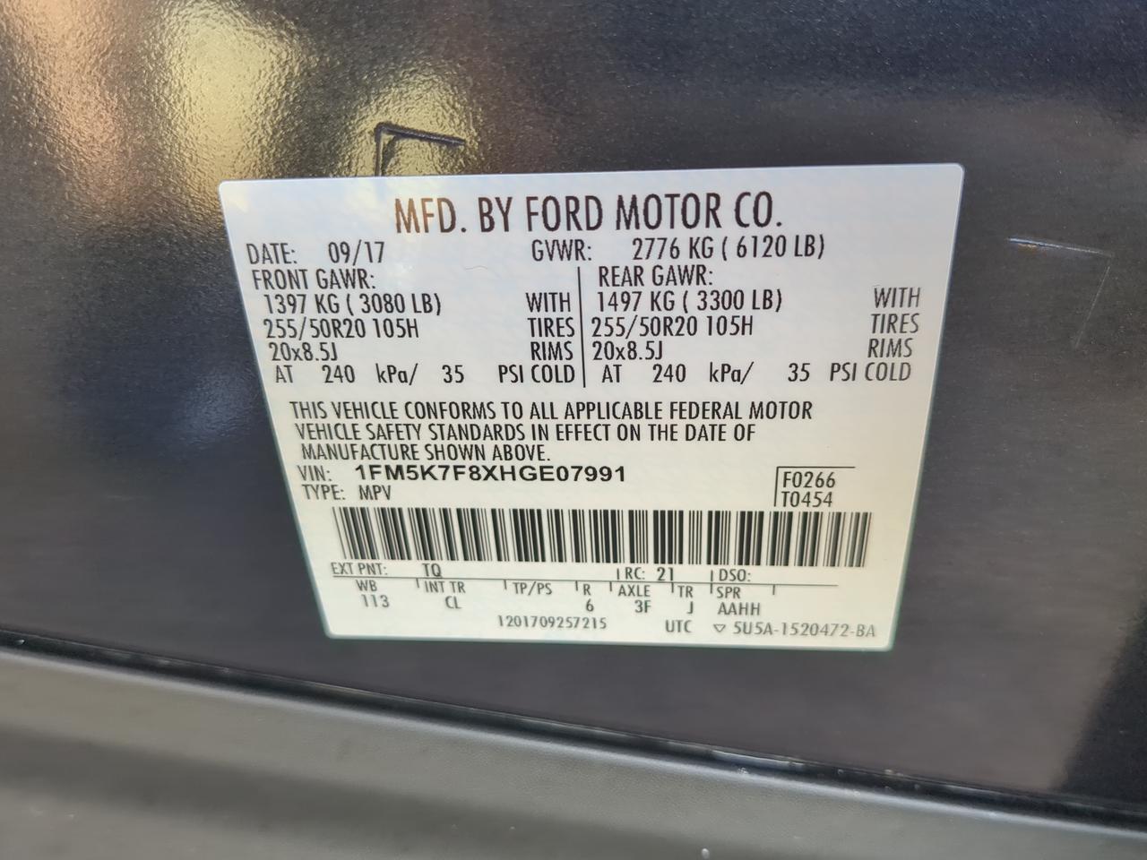 2017 Ford Explorer Limited Winder GA