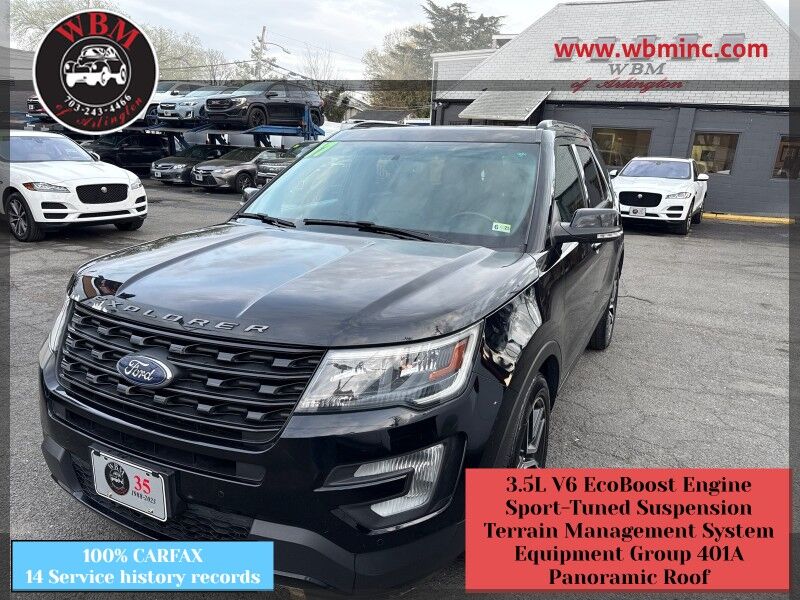2017 Ford Explorer Sport 4WD w/ Equipment Group 400A