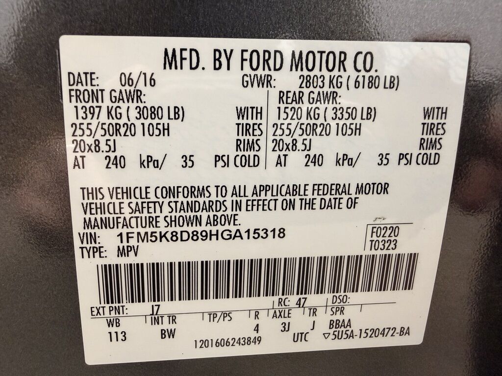 2017 Ford Explorer XLT 4WD Minocqua WI