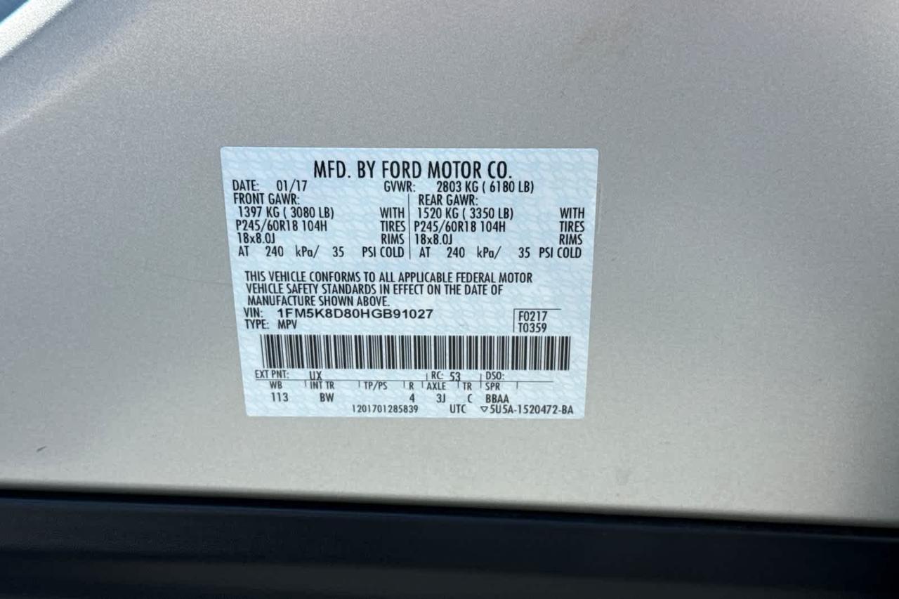 2017 Ford Explorer XLT Roseville CA