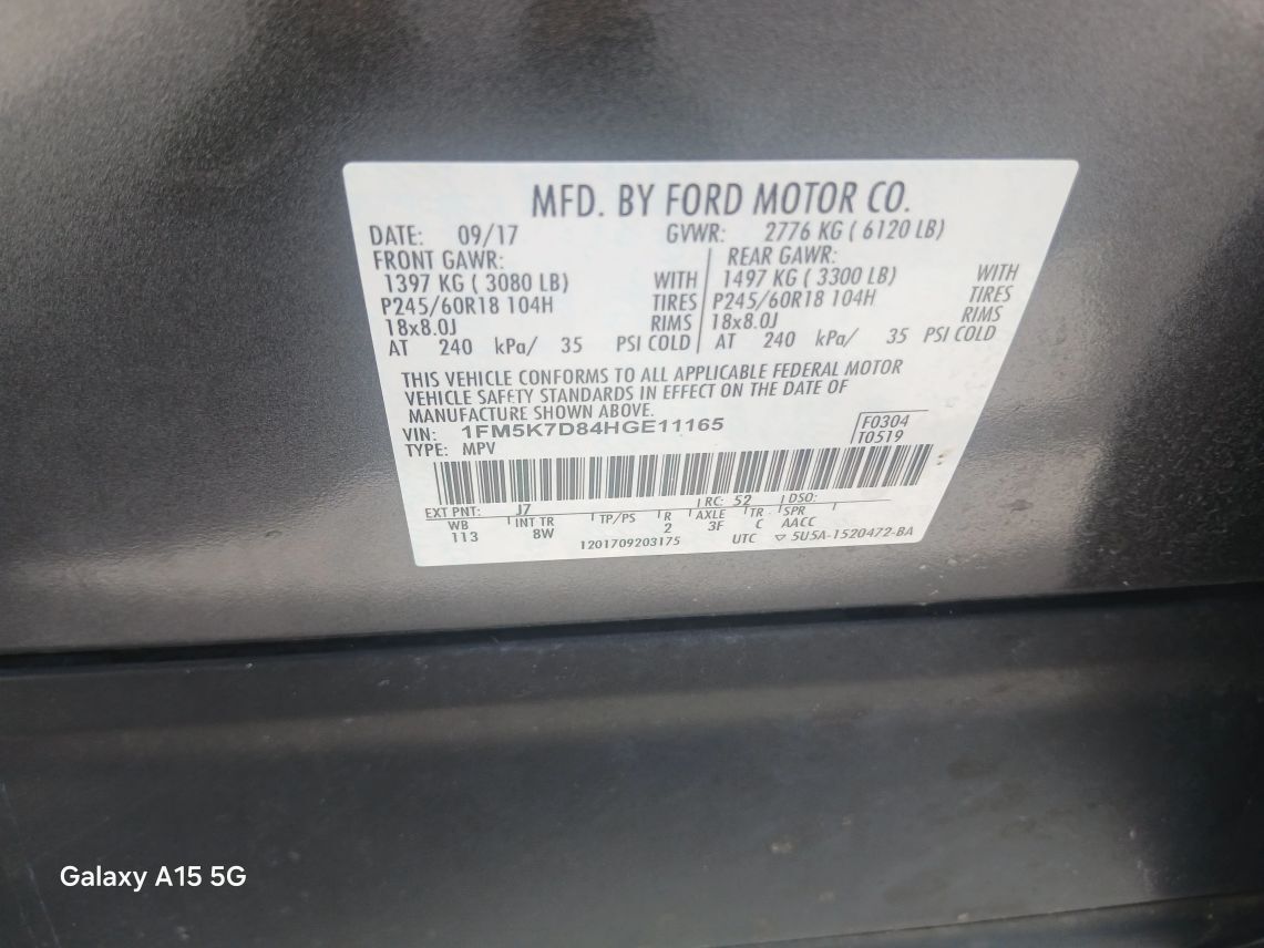 2017 Ford Explorer XLT Sport Utility 4D Maitland FL