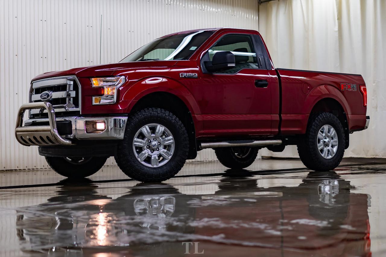 2017 Ford F-150 4x4 Reg Cab XLT FX4 Short Box 2&quot; Level Kit Red Deer AB