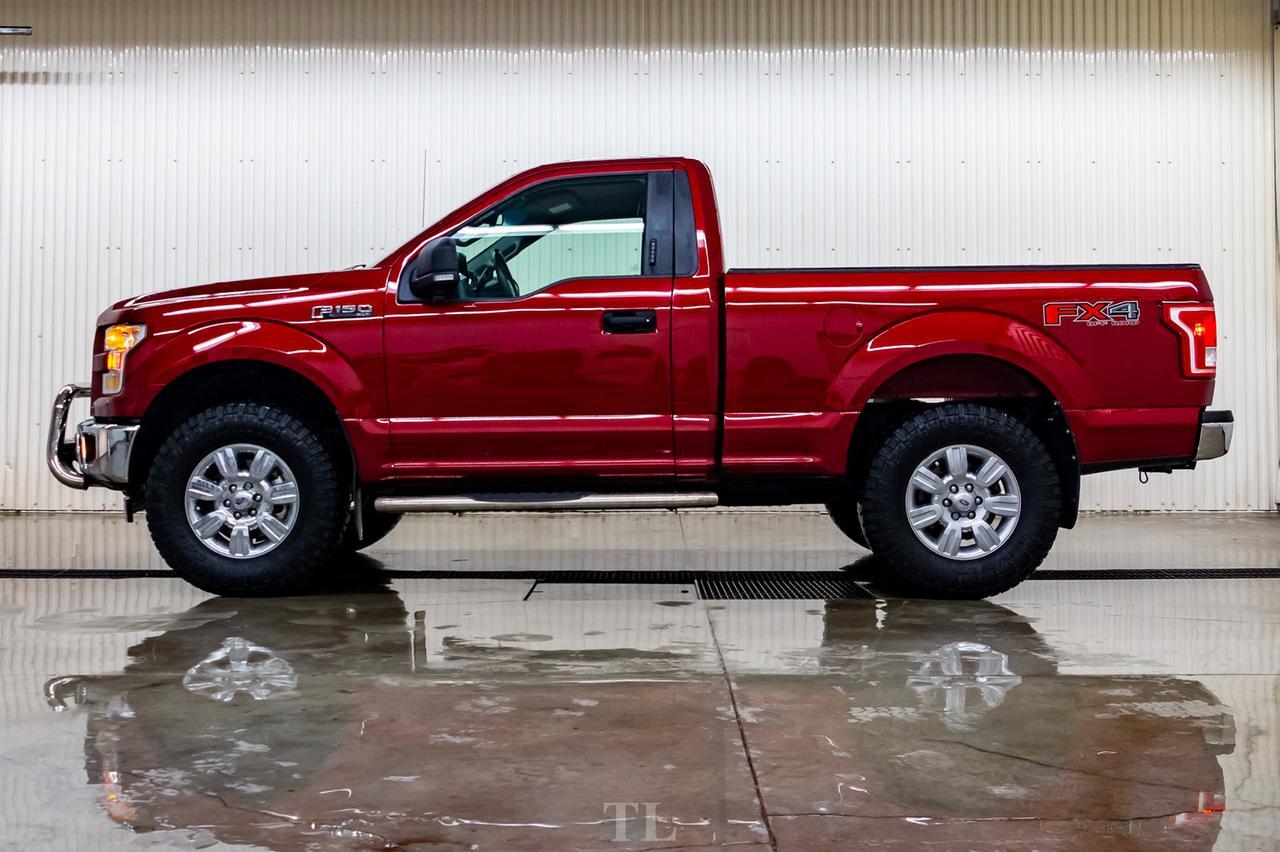 2017 Ford F-150 4x4 Reg Cab XLT FX4 Short Box 2&quot; Level Kit Red Deer AB