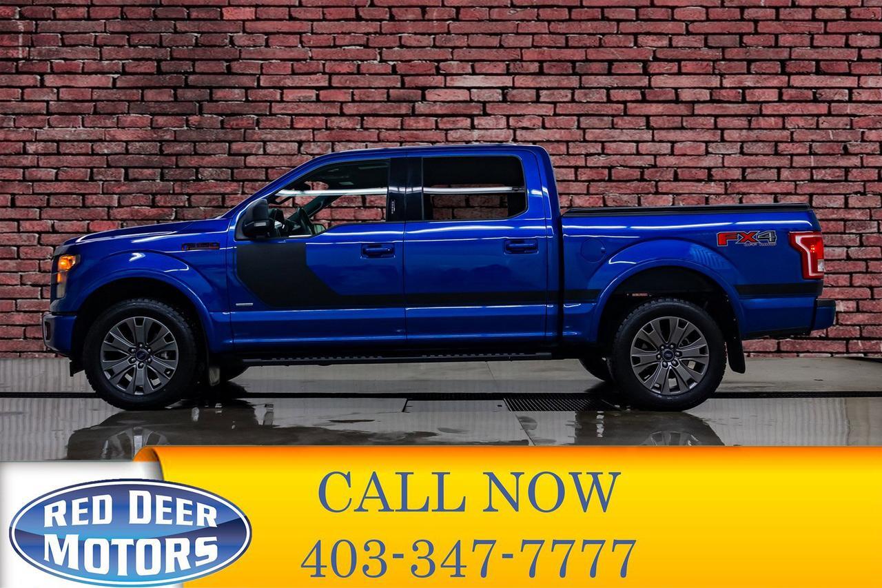 2017 Ford F-150 4x4 Super Crew FX4 Appearance Pkg. Nav Roof BCam Red Deer AB