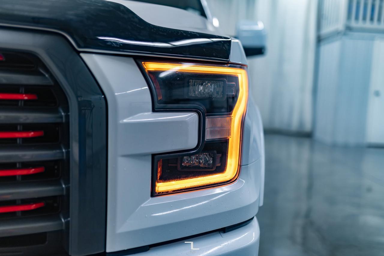 2017 Ford F-150 4x4 Super Crew Lariat FX4 Appearance PKG Leather Roof Nav Red Deer AB