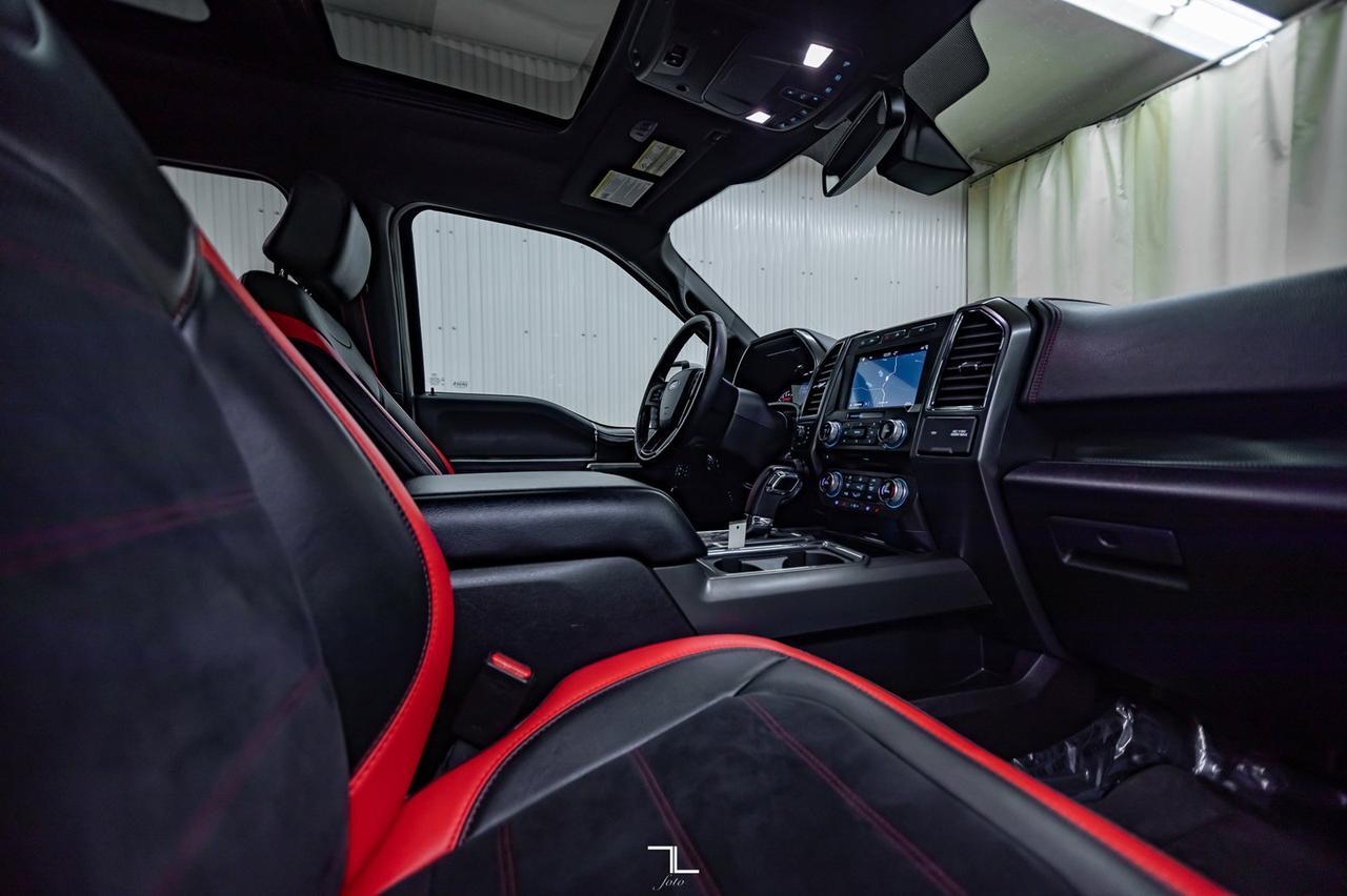 2017 Ford F-150 4x4 Super Crew Lariat FX4 Appearance PKG Leather Roof Nav Red Deer AB