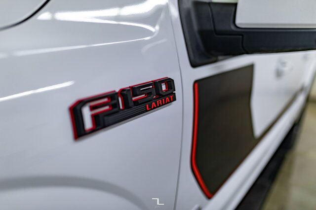 2017 Ford F-150 4x4 Super Crew Lariat FX4 Appearance PKG Leather Roof Nav Red Deer AB