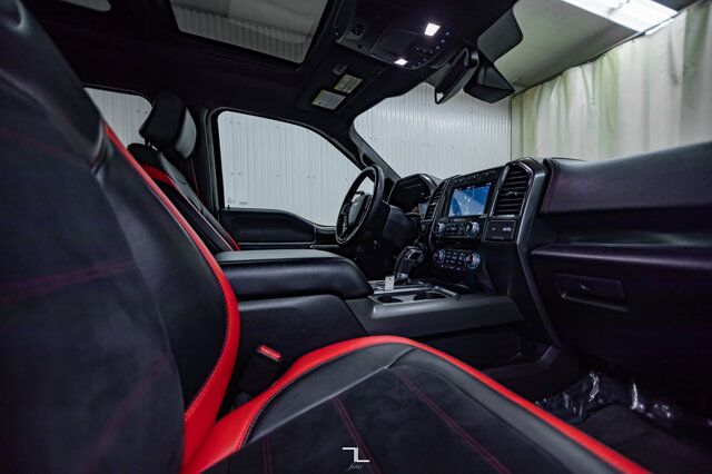 2017 Ford F-150 4x4 Super Crew Lariat FX4 Appearance PKG Leather Roof Nav Red Deer AB