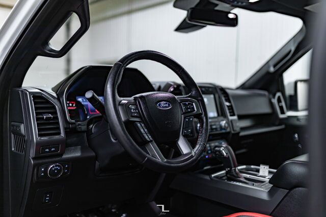 2017 Ford F-150 4x4 Super Crew Lariat FX4 Appearance PKG Leather Roof Nav Red Deer AB