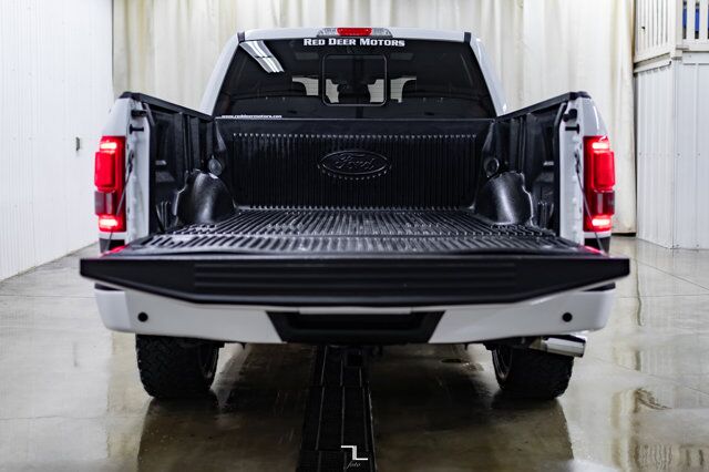 2017 Ford F-150 4x4 Super Crew Lariat FX4 Appearance PKG Leather Roof Nav Red Deer AB