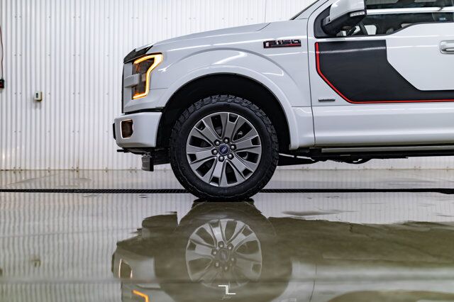 2017 Ford F-150 4x4 Super Crew Lariat FX4 Appearance PKG Leather Roof Nav Red Deer AB