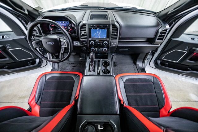 2017 Ford F-150 4x4 Super Crew Lariat FX4 Appearance PKG Leather Roof Nav Red Deer AB