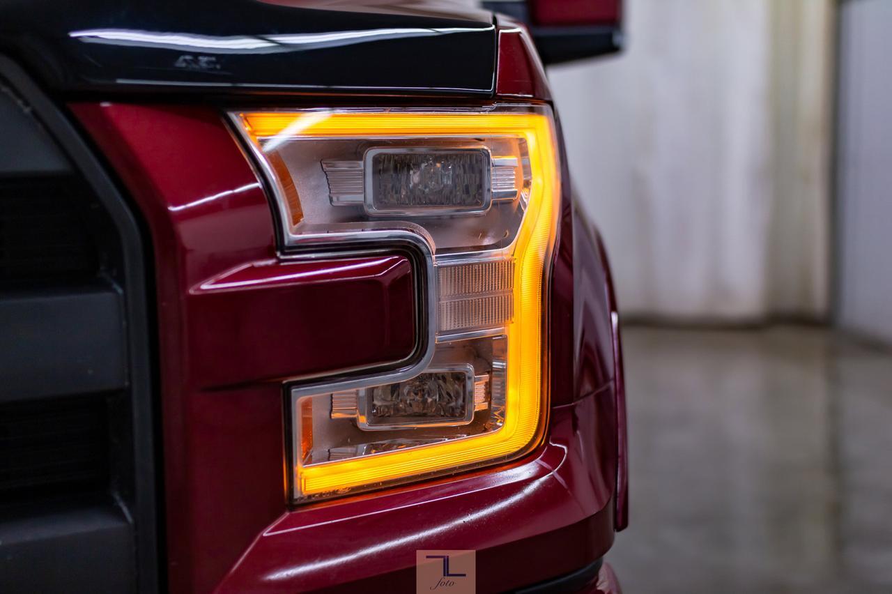 2017 Ford F-150 4x4 Super Crew Lariat FX4 Leather Roof Nav Red Deer AB