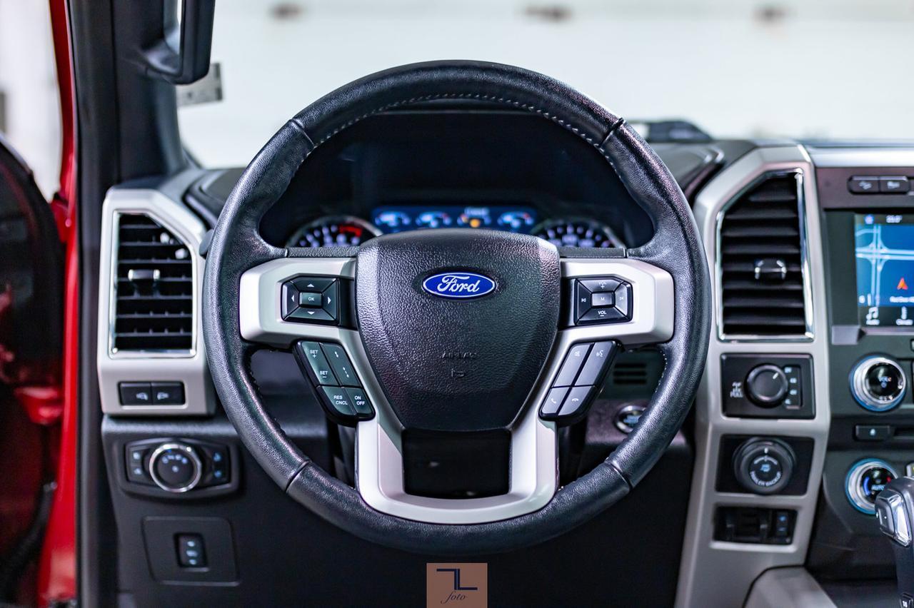 2017 Ford F-150 4x4 Super Crew Lariat FX4 Leather Roof Nav Red Deer AB