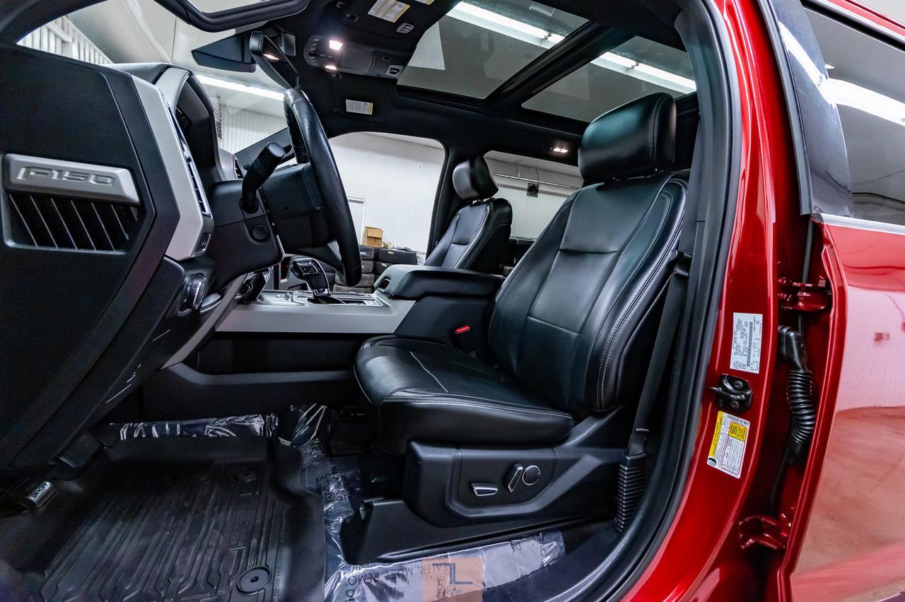 2017 Ford F-150 4x4 Super Crew Lariat FX4 Leather Roof Nav Red Deer AB