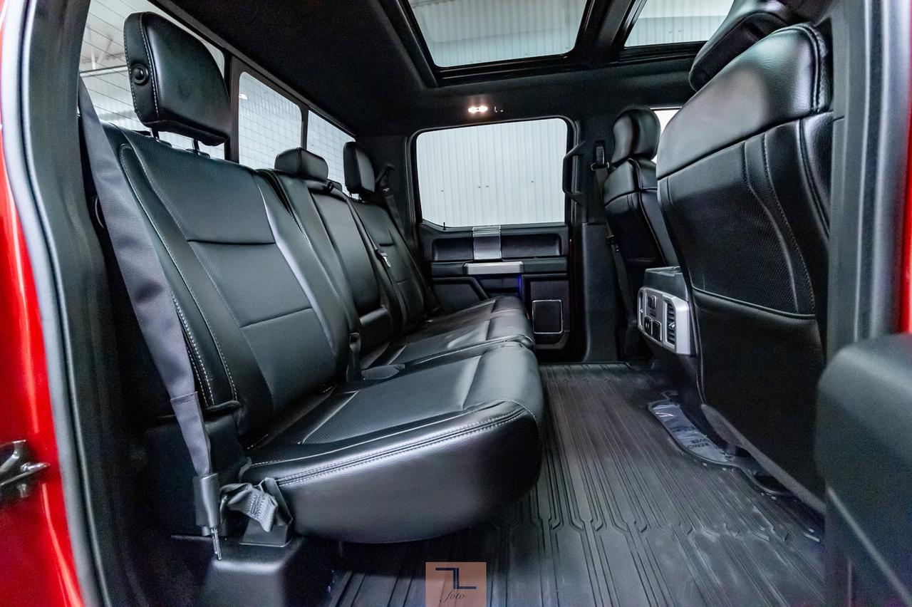 2017 Ford F-150 4x4 Super Crew Lariat FX4 Leather Roof Nav Red Deer AB