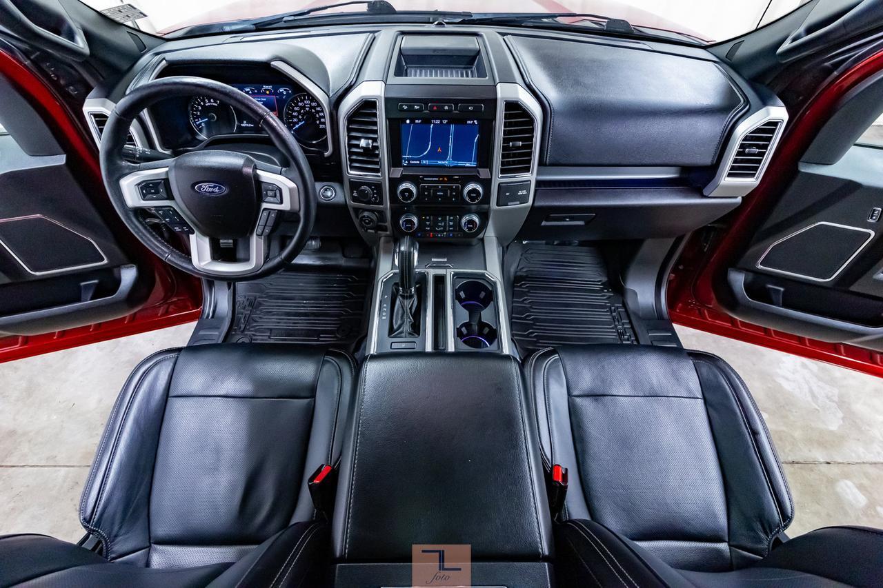 2017 Ford F-150 4x4 Super Crew Lariat FX4 Leather Roof Nav Red Deer AB