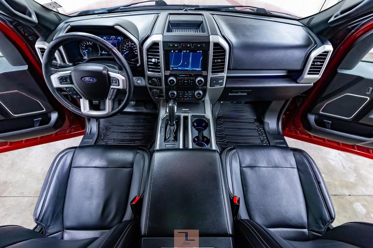 2017 Ford F-150 4x4 Super Crew Lariat FX4 Leather Roof Nav Red Deer AB