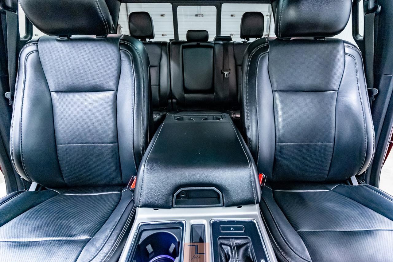 2017 Ford F-150 4x4 Super Crew Lariat FX4 Leather Roof Nav Red Deer AB