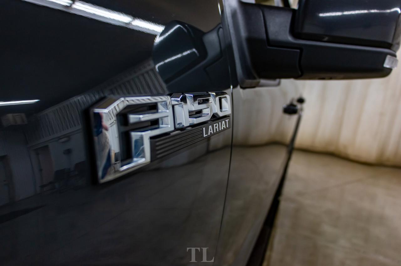 2017 Ford F-150 4x4 Super Crew Lariat FX4 Leather Roof Nav Red Deer AB