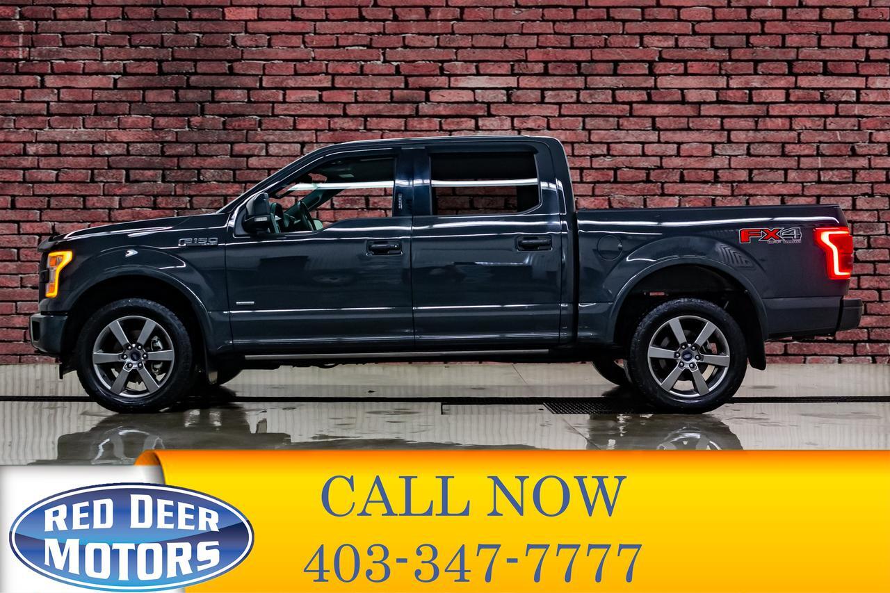 2017 Ford F-150 4x4 Super Crew Lariat FX4 Leather Roof Nav