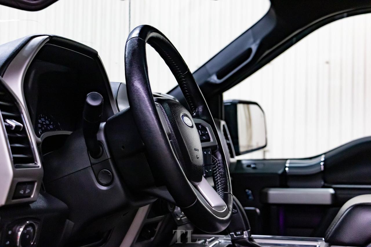 2017 Ford F-150 4x4 Super Crew Lariat FX4 Leather Roof Nav Red Deer AB