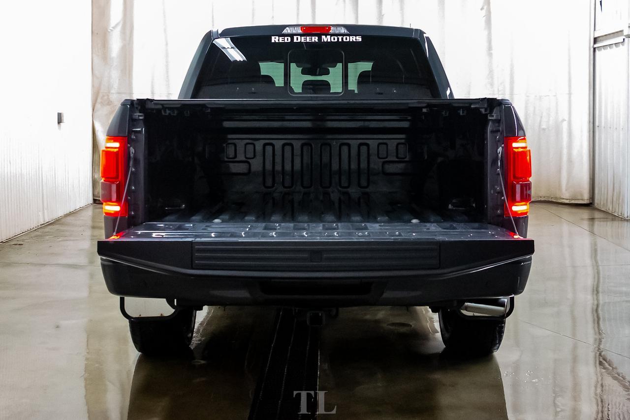 2017 Ford F-150 4x4 Super Crew Lariat FX4 Leather Roof Nav Red Deer AB