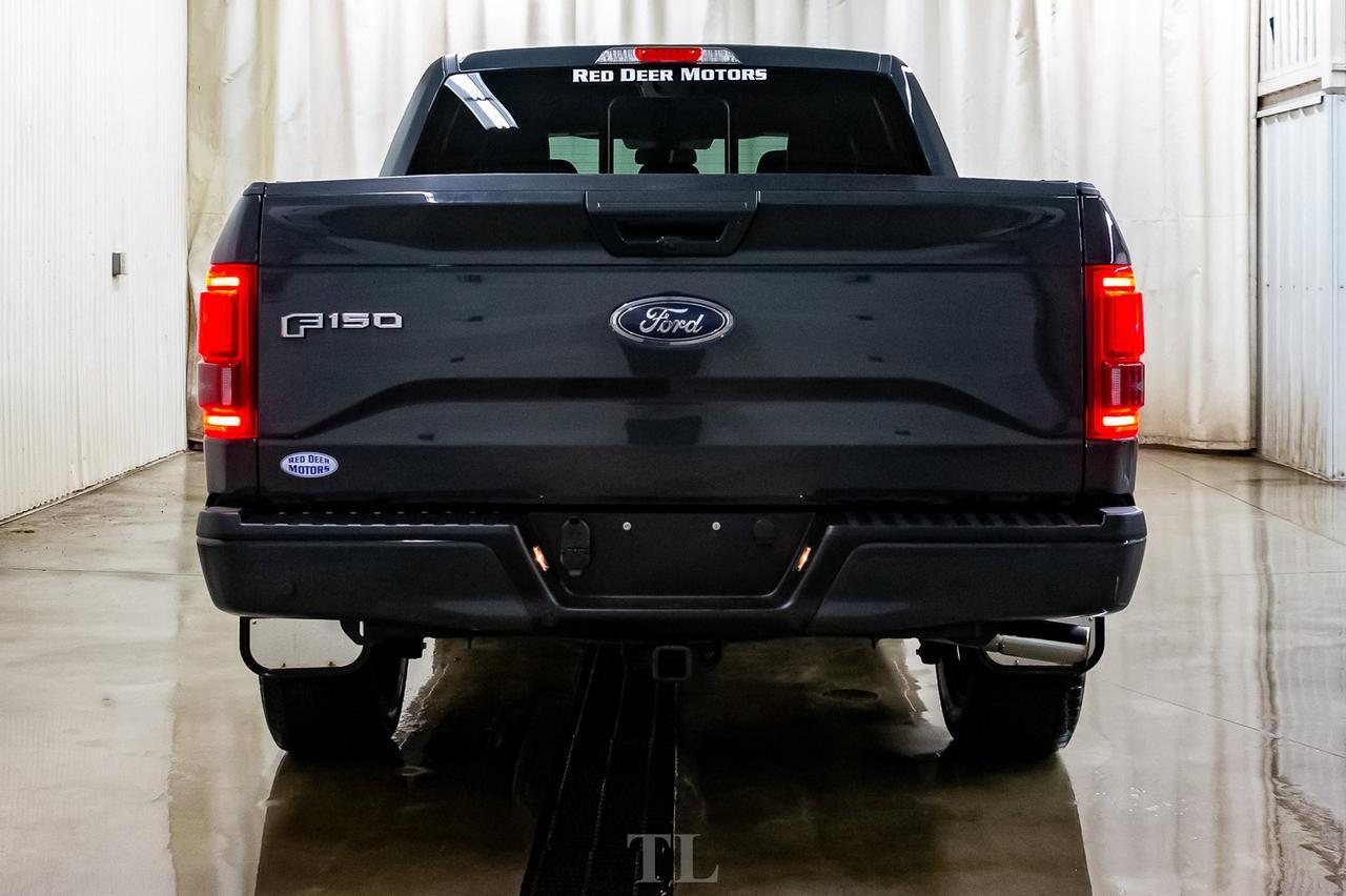 2017 Ford F-150 4x4 Super Crew Lariat FX4 Leather Roof Nav Red Deer AB