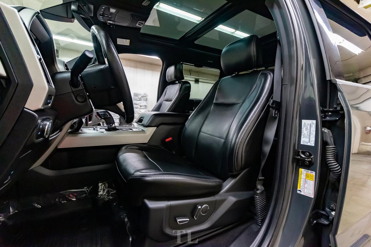 2017 Ford F-150 4x4 Super Crew Lariat FX4 Leather Roof Nav Red Deer AB