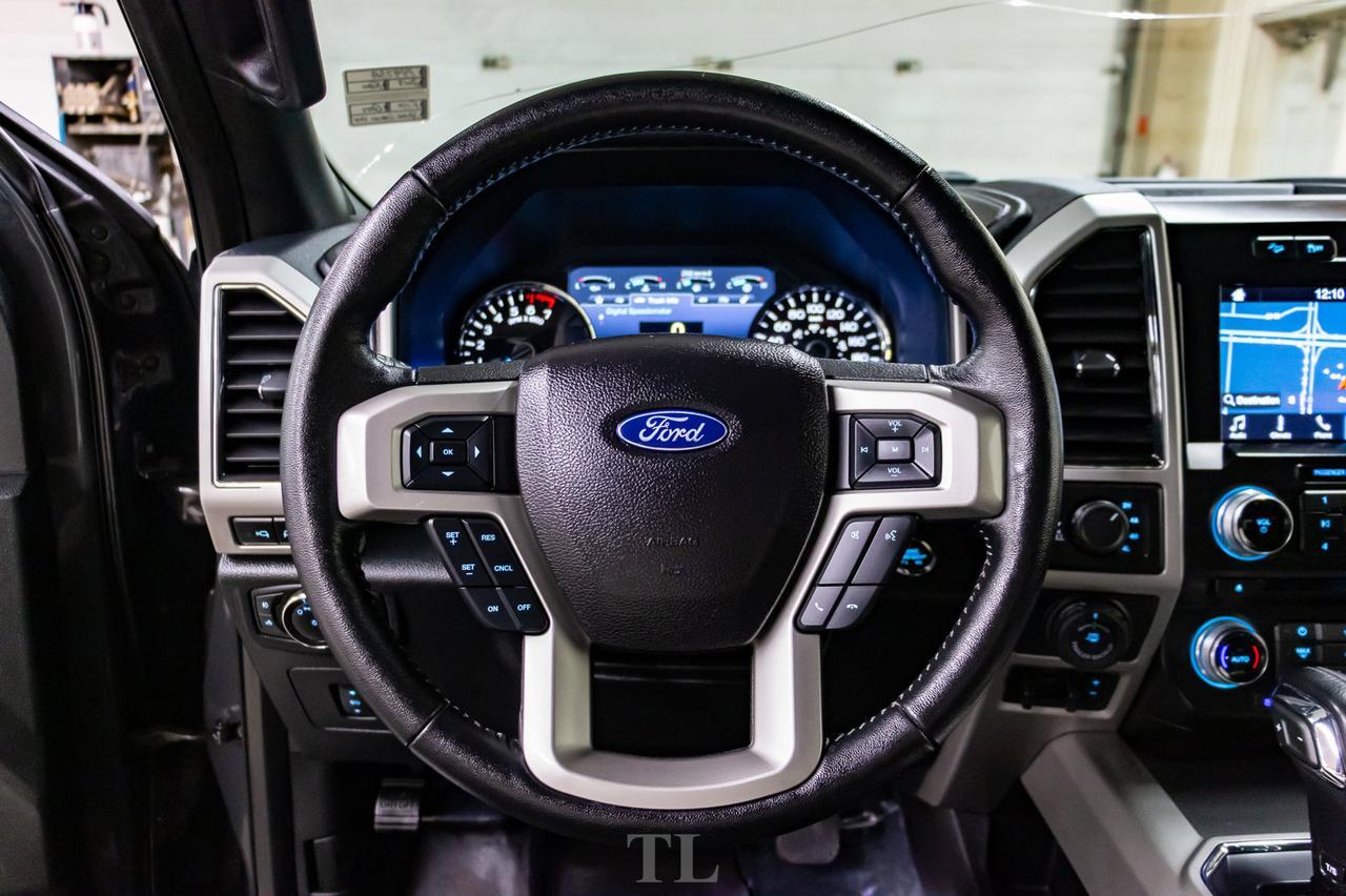 2017 Ford F-150 4x4 Super Crew Lariat FX4 Leather Roof Nav Red Deer AB