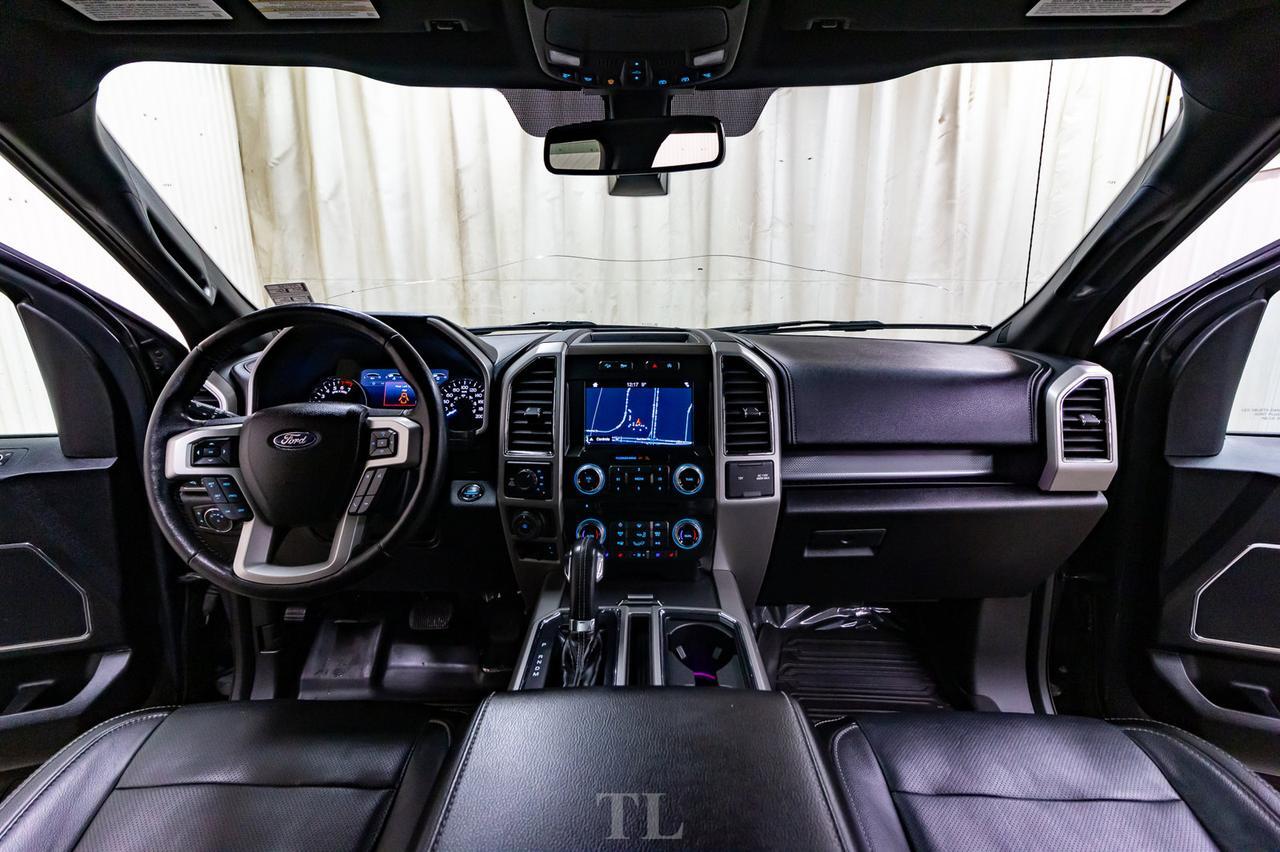 2017 Ford F-150 4x4 Super Crew Lariat FX4 Leather Roof Nav Red Deer AB