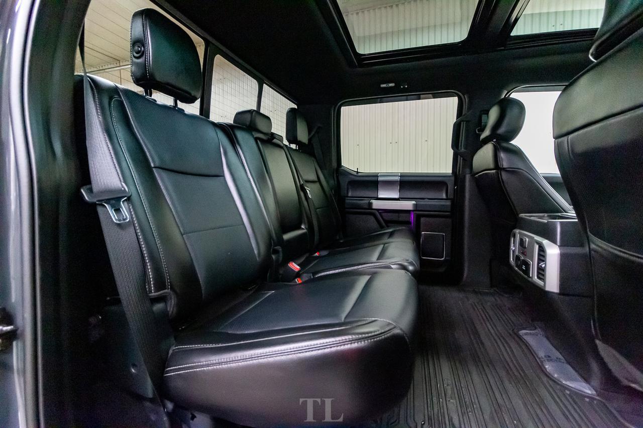 2017 Ford F-150 4x4 Super Crew Lariat FX4 Leather Roof Nav Red Deer AB