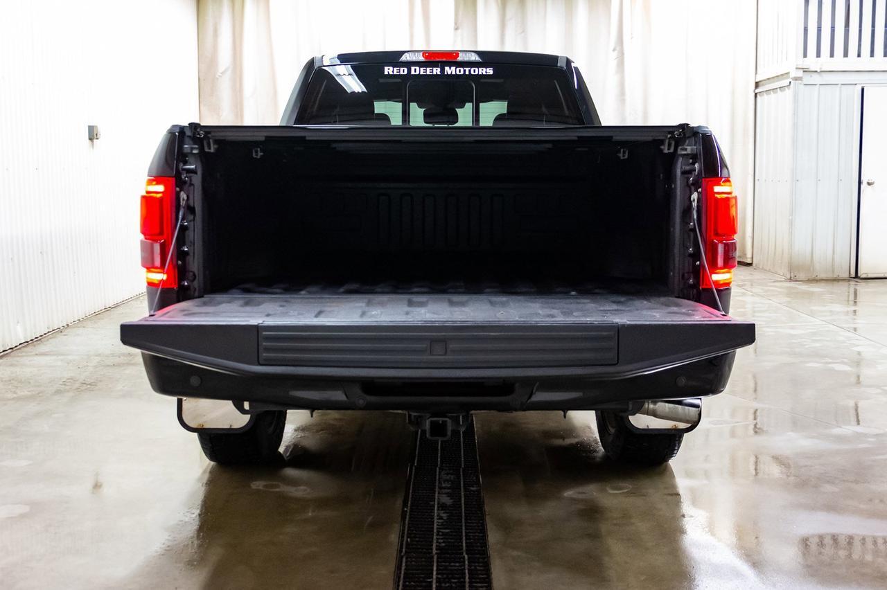 2017 Ford F-150 4x4 Super Crew Lariat FX4 Longbox Leather Roof Nav Red Deer AB
