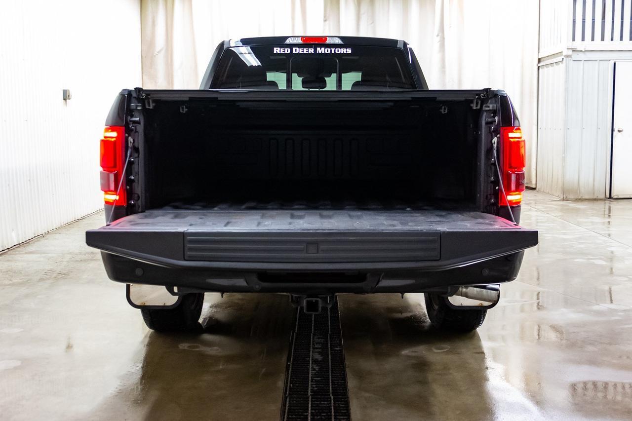 2017 Ford F-150 4x4 Super Crew Lariat FX4 Longbox Leather Roof Nav Red Deer AB