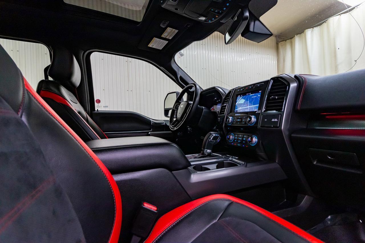 2017 Ford F-150 4x4 Super Crew Lariat FX4 Longbox Leather Roof Nav Red Deer AB