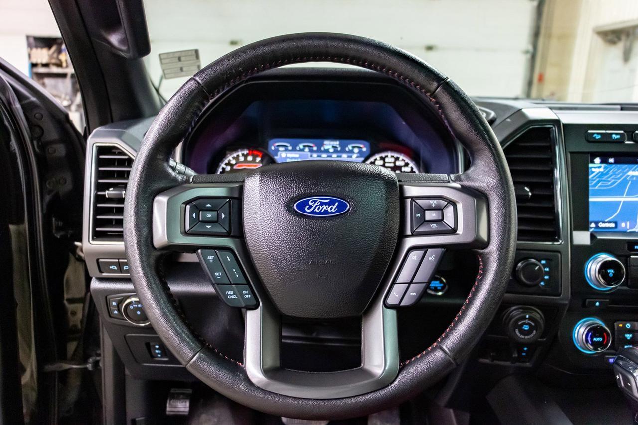 2017 Ford F-150 4x4 Super Crew Lariat FX4 Longbox Leather Roof Nav Red Deer AB