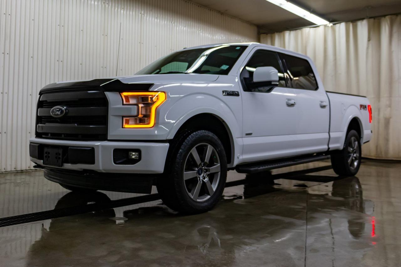 2017 Ford F-150 4x4 Super Crew Lariat FX4 Longbox Red Deer AB