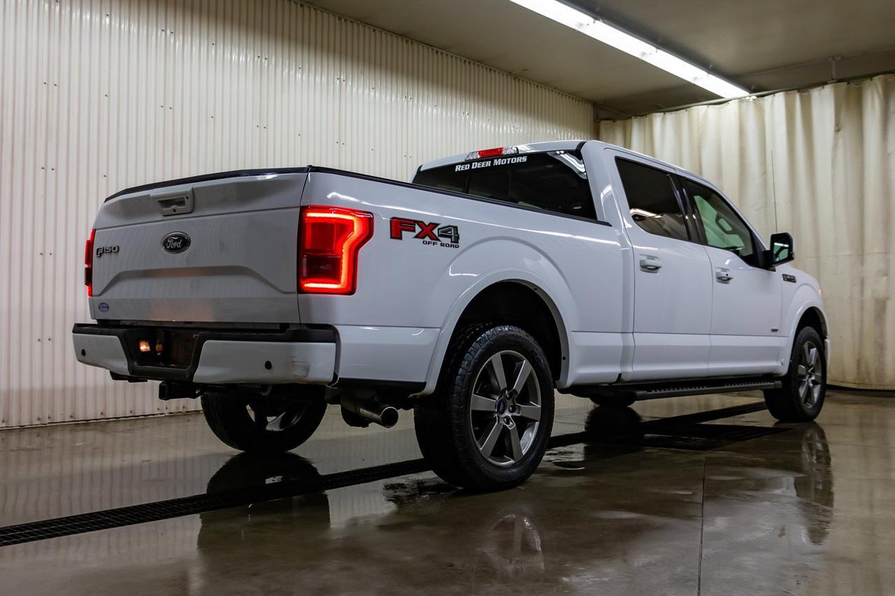 2017 Ford F-150 4x4 Super Crew Lariat FX4 Longbox Red Deer AB