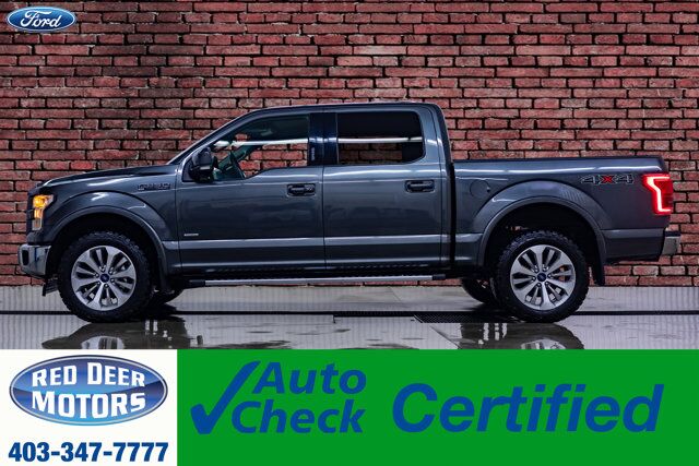 2017 Ford F-150 4x4 Super Crew Lariat Leather Nav BCam