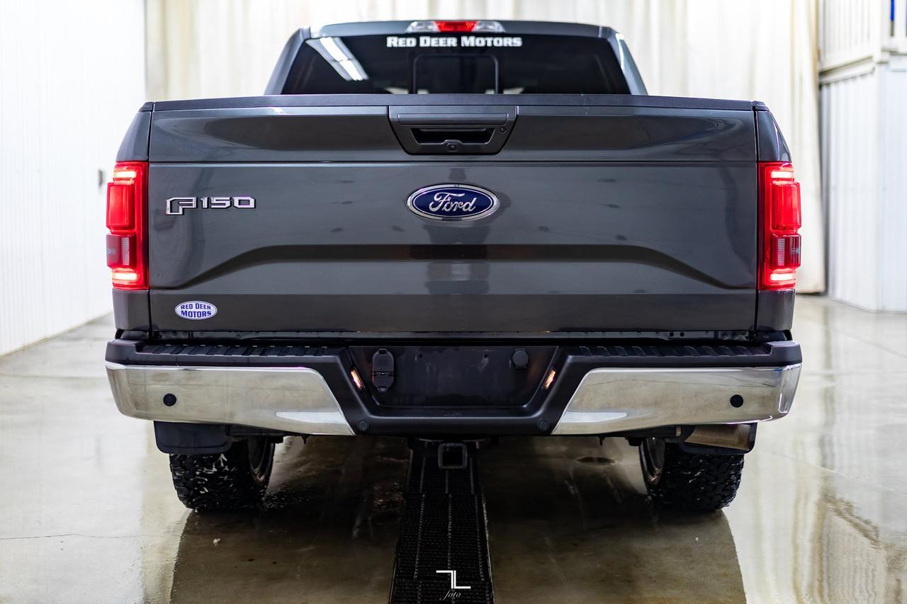 2017 Ford F-150 4x4 Super Crew Lariat Leather Nav BCam Red Deer AB