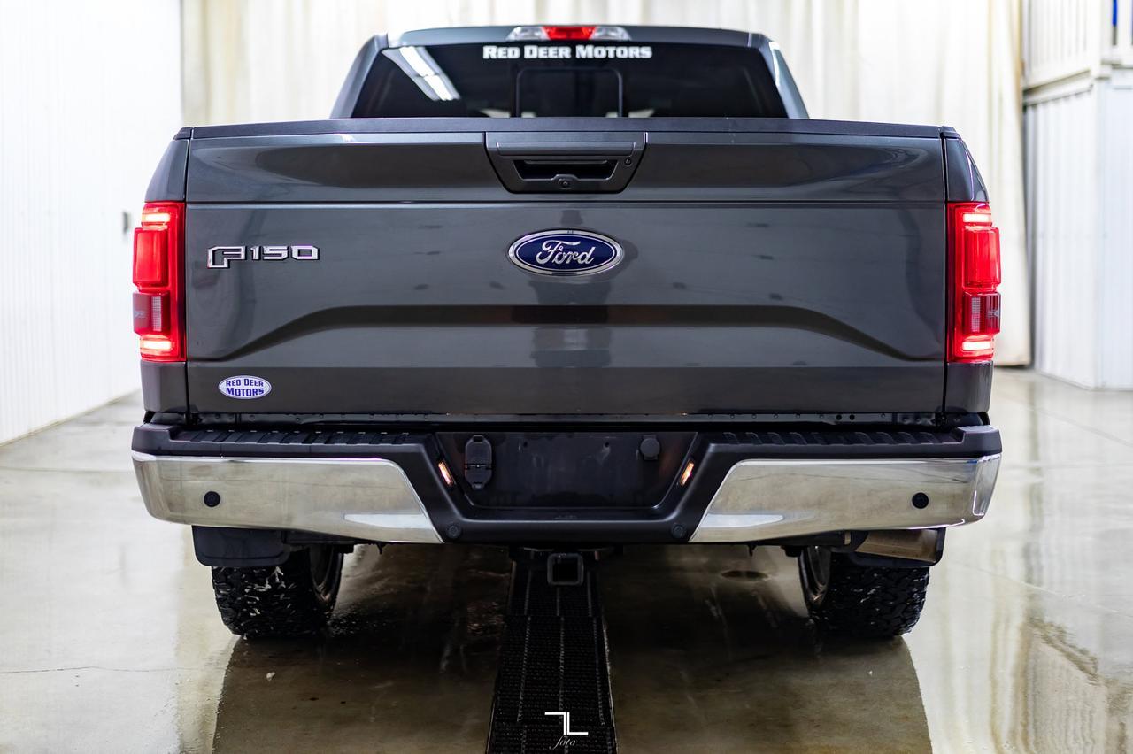 2017 Ford F-150 4x4 Super Crew Lariat Leather Nav BCam Red Deer AB