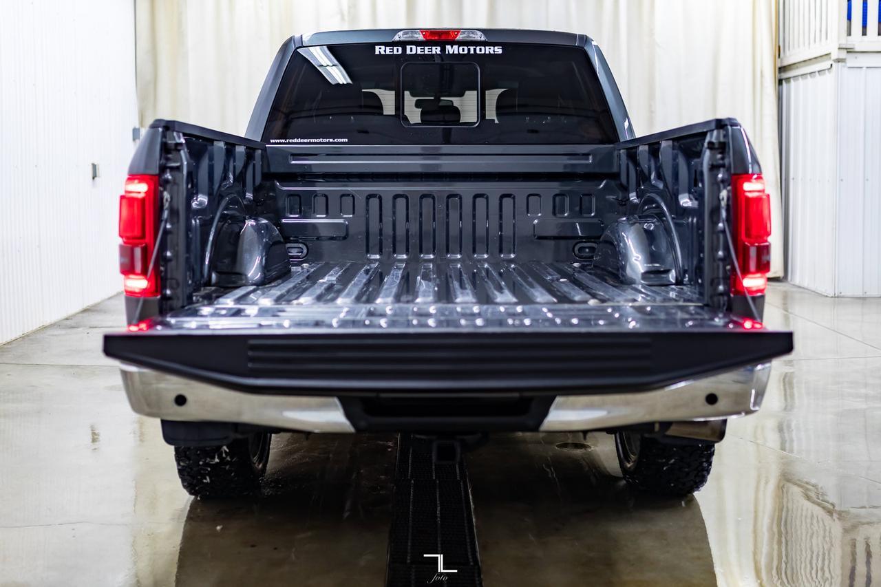 2017 Ford F-150 4x4 Super Crew Lariat Leather Nav BCam Red Deer AB